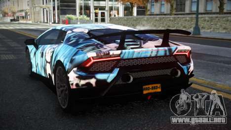 Lamborghini Huracan Lesab S5 para GTA 4