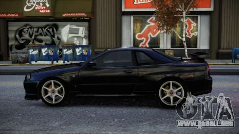 Nissan Skyline R34 Tuji para GTA 4