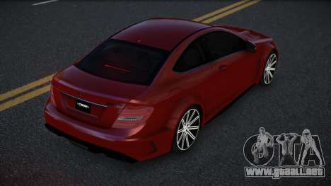 Mercedes-Benz C63 AMG Gopusa para GTA 4