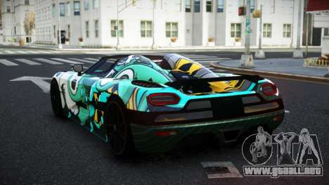 Koenigsegg Agera Jesca S13 para GTA 4