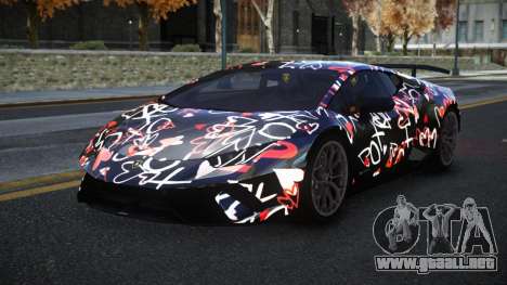 Lamborghini Huracan Lesab S14 para GTA 4