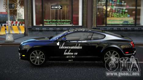 Bentley Continental GT Lauria S4 para GTA 4