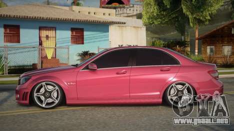 Mercedes-Benz C63 AMG 10th para GTA San Andreas