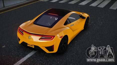 Acura NSX Vandox para GTA 4