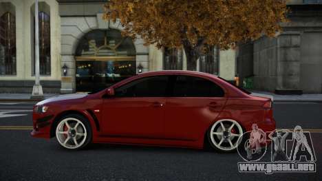 Mitsubishi Lancer Evolution X Fackam para GTA 4