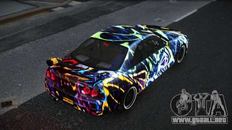 Nissan Skyline R33 Risic S10 para GTA 4