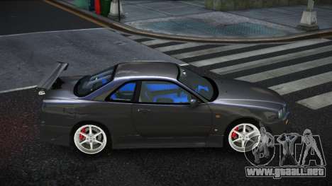 Nissan Skyline R34 Moxsijo para GTA 4