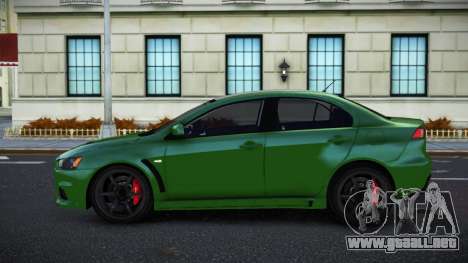 Mitsubishi Lancer Evolution X Gehja para GTA 4