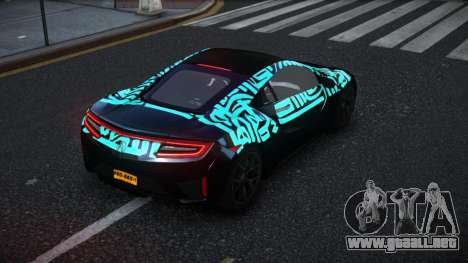 Acura NSX Vandox S3 para GTA 4