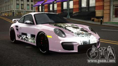 Porsche 977 GT2 Ashid S14 para GTA 4