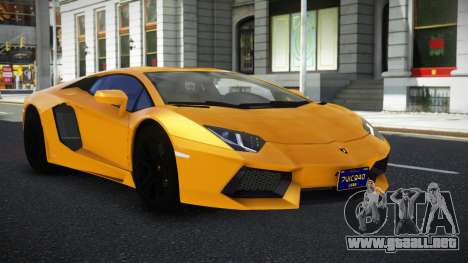 Lamborghini Aventador Papzuki para GTA 4