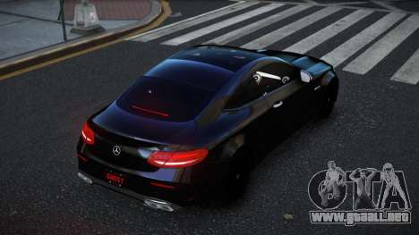 Mercedes-Benz C63 AMG Roruz para GTA 4