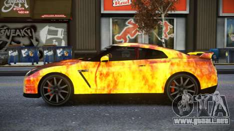 Nissan GT-R R35 Lersa S11 para GTA 4