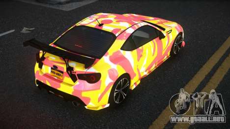 Subaru BRZ Nigel S6 para GTA 4
