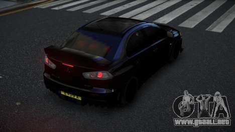 Mitsubishi Lancer Evolution X Tonjiwefo para GTA 4