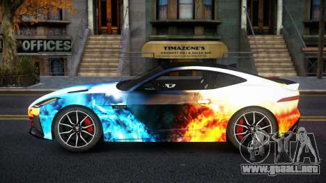 Jaguar F-Type Rely S6 para GTA 4