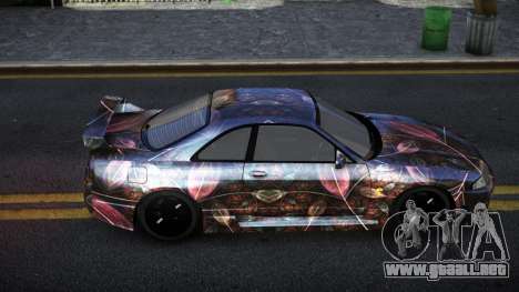 Nissan Skyline R33 Letyxis S6 para GTA 4