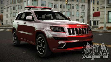 Jeep Grand Cherokee Tuxoyi para GTA 4