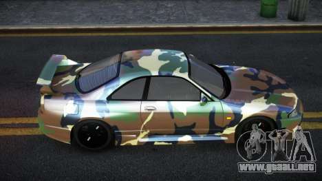 Nissan Skyline R33 Letyxis S13 para GTA 4
