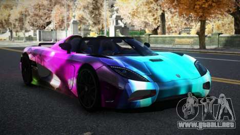 Koenigsegg Agera Jesca S2 para GTA 4