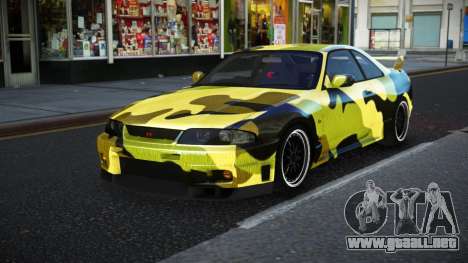 Nissan Skyline R33 Risic S7 para GTA 4