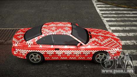 BMW 850CSi Saberon S4 para GTA 4