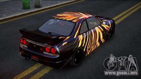 Nissan Skyline R33 Letyxis S12 para GTA 4