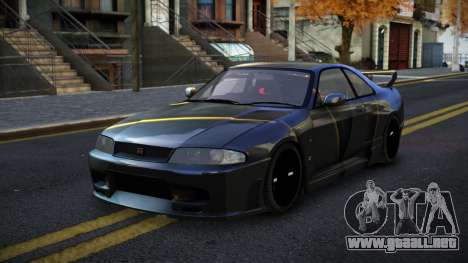 Nissan Skyline R33 Letyxis S9 para GTA 4