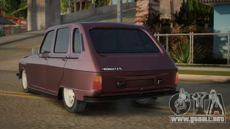 Renault 6 TL para GTA San Andreas