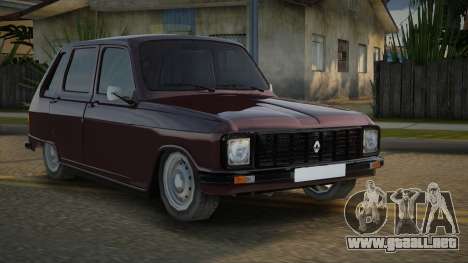 Renault 6 TL para GTA San Andreas