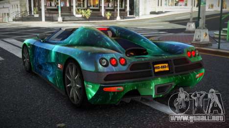 Koenigsegg CCX Xanla S9 para GTA 4