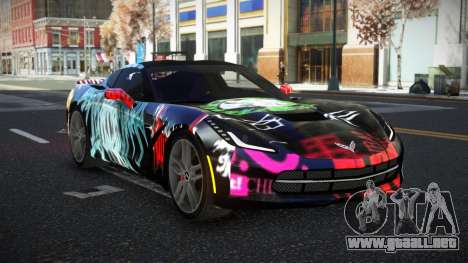 Chevrolet Corvette C7 Ewashu S9 para GTA 4