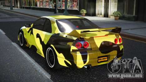 Nissan Skyline R33 Risic S7 para GTA 4