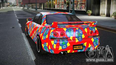 Nissan Skyline R33 Risic S1 para GTA 4