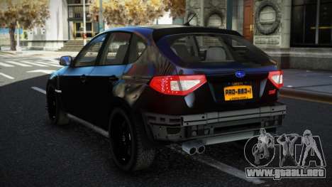 Subaru Impreza Poxlizewo para GTA 4