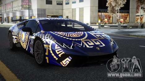 Lamborghini Huracan Lesab S1 para GTA 4