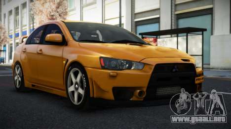 Mitsubishi Lancer Evolution X Jigwus para GTA 4