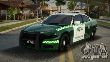 Dodge Charger De Carabineros De Chile para GTA San Andreas