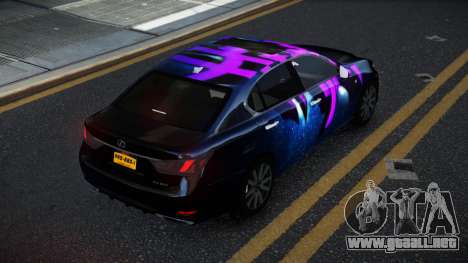 Lexus GS350 Gajuce S8 para GTA 4