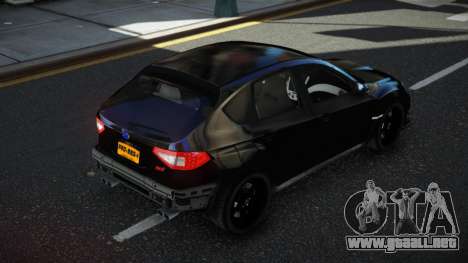 Subaru Impreza Poxlizewo para GTA 4