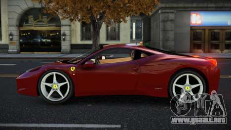 Ferrari 458 Zicew para GTA 4