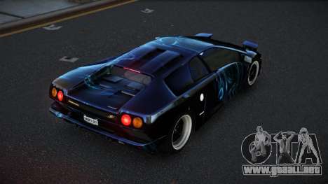 Lamborghini Diablo Hunbe S14 para GTA 4