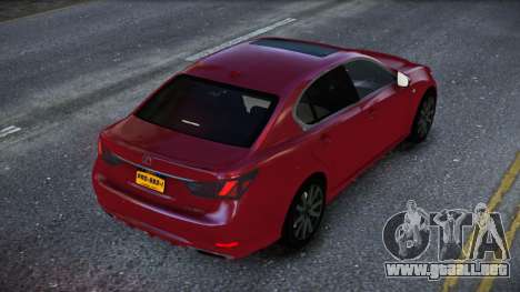 Lexus GS350 Geztiqo para GTA 4