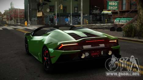 Lamborghini Huracan Emab para GTA 4
