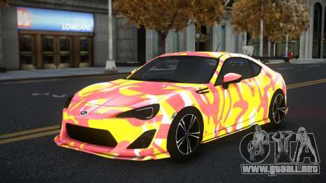 Subaru BRZ Nigel S6 para GTA 4