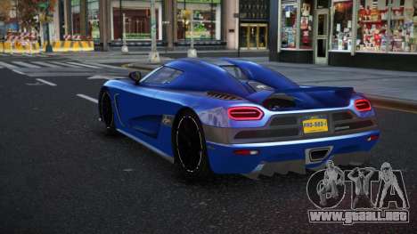 Koenigsegg Agera Jeuri para GTA 4