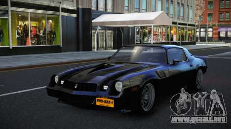 Chevrolet Camaro Fotcegoh para GTA 4