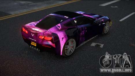 Chevrolet Corvette C7 Ewashu S3 para GTA 4