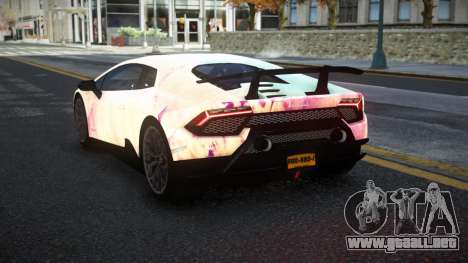 Lamborghini Huracan Lesab S6 para GTA 4