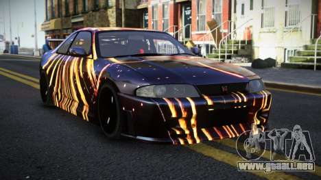 Nissan Skyline R33 Letyxis S12 para GTA 4